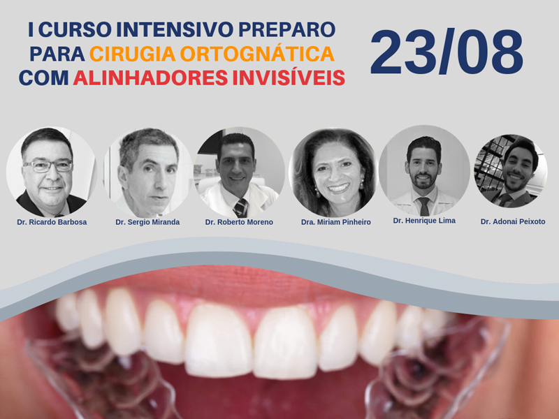 Curso Intensivo de Preparo para cirurgia ortognática com o uso de alinhadores invisíveis